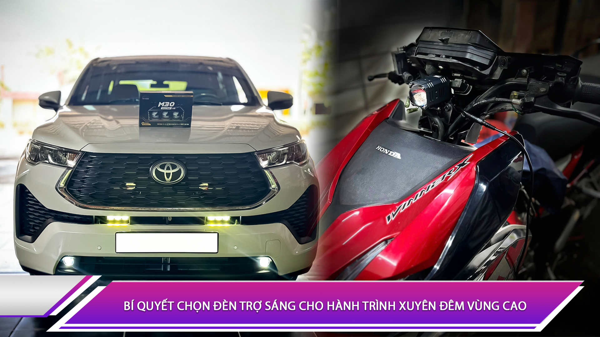 Bí quyết chọn đèn trợ sáng cho hành trình xuyên đêm vùng cao